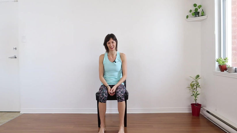 Semaine # 1 - Essentrics sur chaise - 18:44